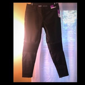 Black Denim Jeggings